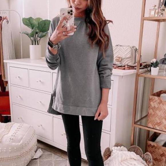 Universal Thread Sweaters - Universal Thread Women's Fleece Tunic Sweatshirt